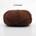 4-Ply Milk Cotton Knitting Yarn (2 Pieces) - Get Creative with This Easy-to-Use and Clean Yarn for Your Crafting Projects.