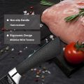 Original Zepter 6 piece knife set finished in wrinkle black. 