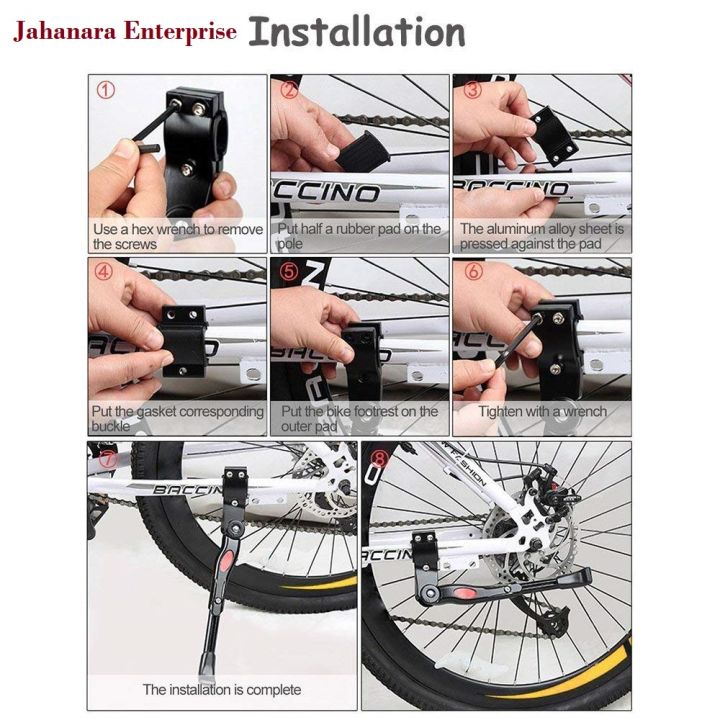 Bicycle%20Cycle%20Kick%20Stand%20Side%20Stand%20Adjustable%20for%20All%20bike%20-%20Rear%20axle%20mounting%20-%20Image%205