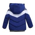Baby Boys Hooded Cotton-Padded Jacket Winter Warm Fleeced Coat Top for Kids. 