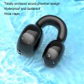 Clip Ear Stereo External Sound Without Hurting Ear Business Sports Model Bluetooth Earphones YX03 (Black).