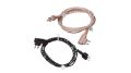 2pin Universal Black/Beige Adapter Cable Hearing Aid Receiver For Pocket Wire Standard Power Cord.
