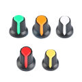 5Pcs WH148 Potentiometer Knob Cap AG2 Plastic Knob For Diameter 6mm Plum Handle.