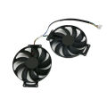 Cooling Fan For ASUS RTX 2060-1 pair x Cooling Fan-Black.
