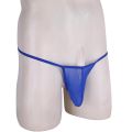 Men Swimwear Swim Shorts Bikini G-string Thong Briefs Underwear with Hole Panty Male Thongs Swimsuit.
