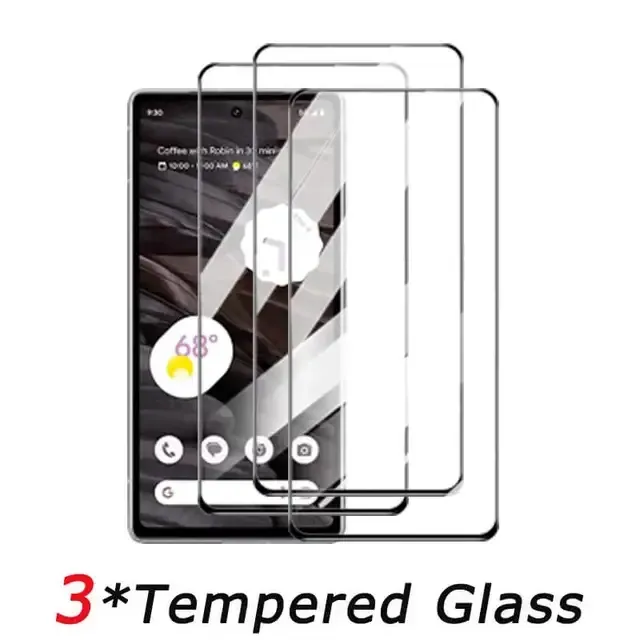 Lenuo%203%20Pcs%20for%20Google%20Pixel%208%20Pro%20Screen%20Protector%20Full%20Glue%20Tempered%20Glass%20Film%20-%20Image%202
