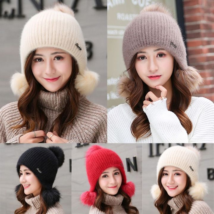 Student%20Women%20Knit%20Hat%20Winter%20Warm%20Hairball%20Caps%20Plush%20Hats%20Beanies%20Wool%20Hat%20-%20Image%207