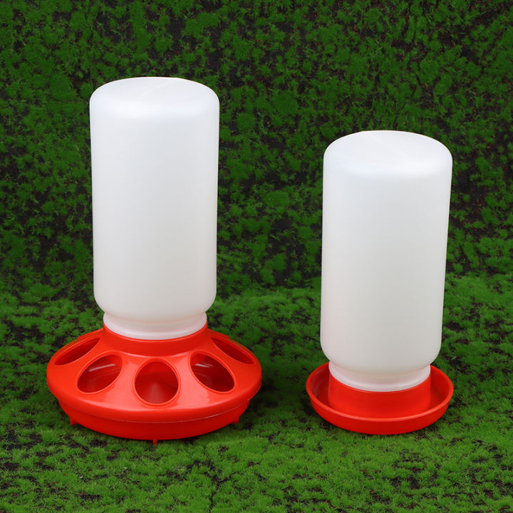 Poultry Thickened Feeder And Drinker Water Food Dispenser Automatic