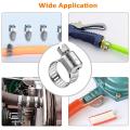 Stainless Steel 3/4 Hose Clamp 10 Pcs , Stainless Steel Gas Pipe Fitting Hose Clamp 10 Pcs.