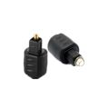 Mini Optical Audio Adapter 3.5mm Female Jack to Digital Toslink Male Plug For Amplifier Optical Audio Cable. 