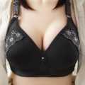Best Sale Plus Size Underwear Women Wireless Push Up Large Size Bra For Fat Ladies Breathable Full Coverage Bra 40 Size. 