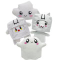 Cross-Border Hot Luminous Style lankybox Rock Plush Doll Turn into Luminous Doll Detachable Toy. 