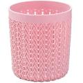 Cylinder Hollow Pen Pot Holder Simple Scissors Sunglasses Makeup Brush Container Multifunctional Desktop Storage.