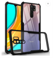 For Xiaomi Redmi 9 / Redmi 9 Prime / Poco M2 Transparent Cxunddo Shockproof Back Cover Phone Case. 