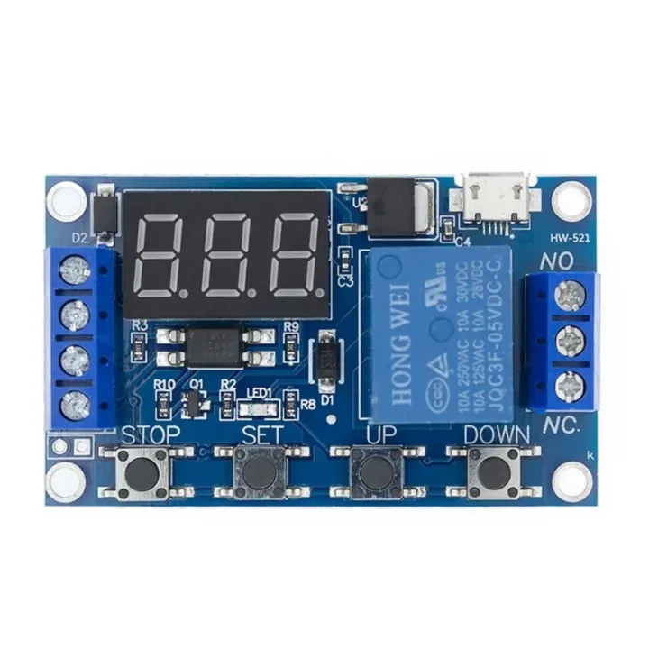 6-30V%20Relay%20Module%20Switch%20Trigger%20Time%20Delay%20Circuit%20Timer%20Cycle%20Adjustable%20Trigger%20OFF%20/%20ON%20Switch%20Timing%20Cycle%20for%20Arduino%20-%20Image%202