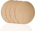 Round-Shaped MDF Cut Out 1 pic Marked Wooden MDF Boards Art and Craft Painting Cutout DIY Work Work Home, Decor Artistic (10x10) Inch). 