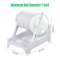 HXSJ Thermal Label Printer Label Holder for Rolls and Fanfold Shipping Package Labels Work with Desktop Label Printers Compatible with Barcode Express Label Printing Postage Mailing Labeling.