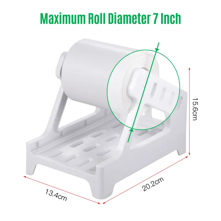 HXSJ%20Thermal%20Label%20Printer%20Label%20Holder%20for%20Rolls%20and%20Fanfold%20Shipping%20Package%20Labels%20Work%20with%20Desktop%20Label%20Printers%20Compatible%20with%20Barcode%20Express%20Label%20Printing%20Postage%20Mailing%20Labeling%20-%20Image%203