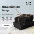 Cosmi Beautii Soap Niacinamide 10x Brightening Lightening Whitening Bar Soap For Men 70 gm. 