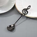 Teaspoon Coffee Creative Cream Stirring Dessert Note Stainless Steel.