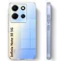 Infinix Note 30 Premium Silicone Case Crystal Clear Soft TPU Ultra-Thin Transparent Flexible Protective Mobile Phone Back Cover. 
