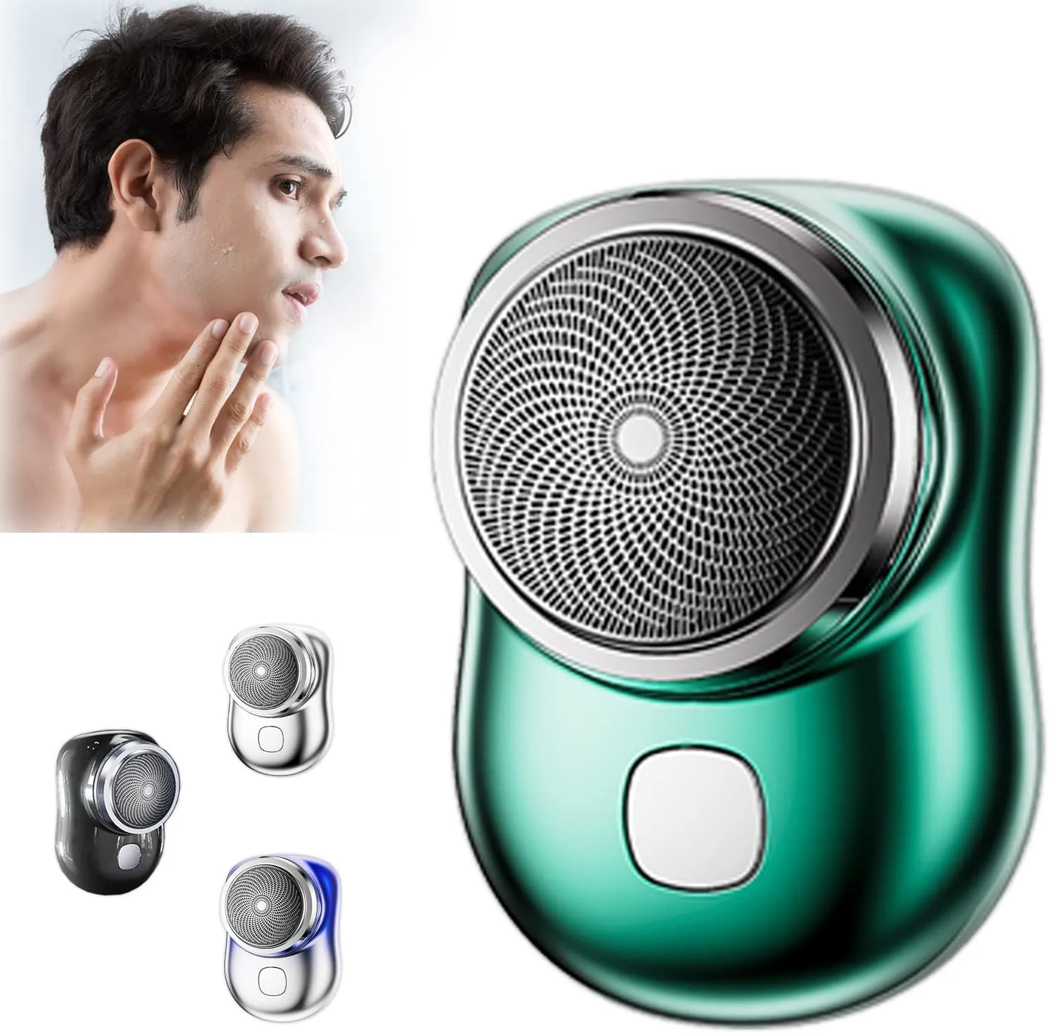 Mini Raser Shaving USB Mini Shave Pocket Size Portable Electric Shaver Rechargeable Razor Men