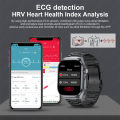 LIGE AI Medical Diagnosis Blood Lipids Uric Acid Smart Watch Men Waterproof Watch Women Bluetooth Call Health Smartwatch ECG+PPG. 