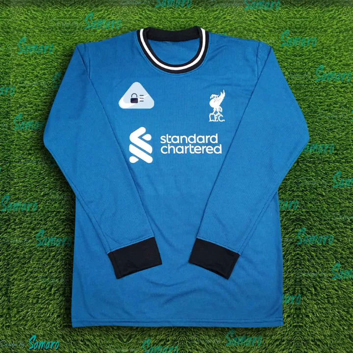 Liverpool Thai Premium Football Jersey For Men - Long Sleeve T Shirt - Liverpool Jersey 2025/26