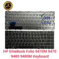 HP Laptop Keyboard For HP For EliteBook For Folio 9470M 9470 9480 9480M Keyboard. 
