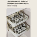 Qiunery Pull Out Cabinet Organizer, Pull Out Organizer With Nano Adhesive, Slide Out Pantry Shelves, Kitchen Cabinet Pull Out Shelves For Bathroom, Office. 