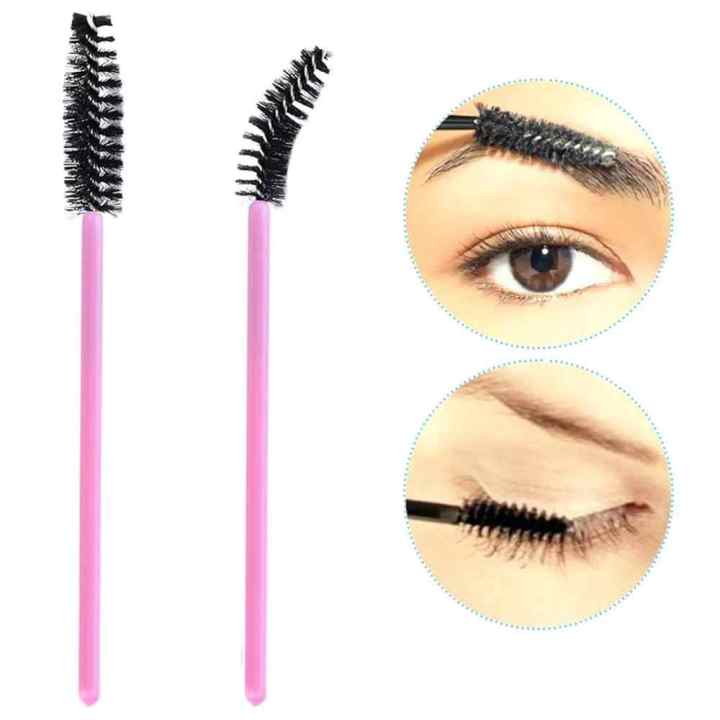 Eyebrow Mascara Wand Applicator Brush Spoons Cosmetic Brush Set