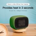 Baseus Warm Little White Fan Heater Mini Electric Heater CN Plug. 