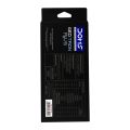Doms GeoTron Plus New Premium Geometry Drawing Set with Compass, Ruler, Protractor, and More - Black. 