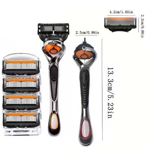 Men's%20Razor%20Blade%20Replacement%20Set%20with%20Handle%20-%20Ultra%20Sharp%20Stainless%20Steel%20Blades%20for%20Smooth%20Shaving,%20Works%20with%20Standard%20Razor%20Handles,%20Bulk%20Disposable%20Blades%20Face%20Head%20Body%20Shaving%20-%20Image%203
