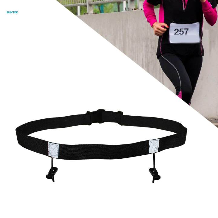 Triathlon%20Race%20Number%20Belt%20Fitness%20Sport%20Accessories%20Running%20-%20Image%203