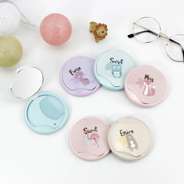 1%20Pc%20Portable%20Mini%20Pocket%20Makeup%20Mirror%20for%20Girls%20-%20Portable%20Folding%20Makeup%20Fashion%20Cute%20Mirror%20for%20Female%20Gift/%20Plastic%20Folding%20Make%20Up%20Round%20Pocket%20Mirror%20With%20Comb%20(Random%20Style)%20-%20Mirror.%20-%20Image%206