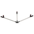 3 Bar Leg Stretcher 9 Hole Adjustable Leg Split Stretching Training Machine.
