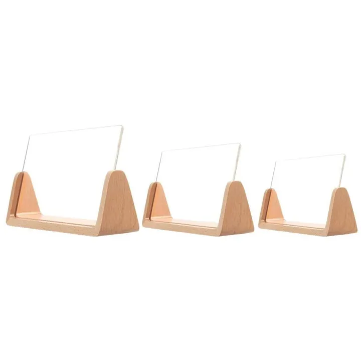 U-Shaped%20Acrylic%20Photo%20Frame%20Creative%20Solid%20Wood%20Home%20Desk%20Decoration%20for%20Office/Bedroom/Living%20Room/Cafe-7%20Inch%20-%20Image%202