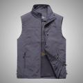 2022Vest Man Thin Outdoor Waistcoat Casual Coat Spring and Autumn Fishing Vest Jacket Vest Man Large Size Outdoor. 