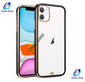 For iPhone 11 Electroplated Chrome Case with Camera Protection For iphone 11 Back Cover (Back Case Cover For Smartphone). 