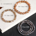 Jingyao Sun Stone Backbone Bracelet Moonstone Single Circle Three Circles Crystal Bracelet 6-10mm Women's Men's Sunstone.