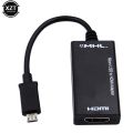 Micro USB 2.0 MHL to Cable HD 1080P for Samsung HTC MHL Android Converter Micro USB Mini Adapter for TV USB Adapter. 