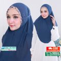 Instant Hijab Bergo Nesya Lace Jersey Bergo Instant - Women's Veil /- Veil Bergo /- Latest Hijab. 
