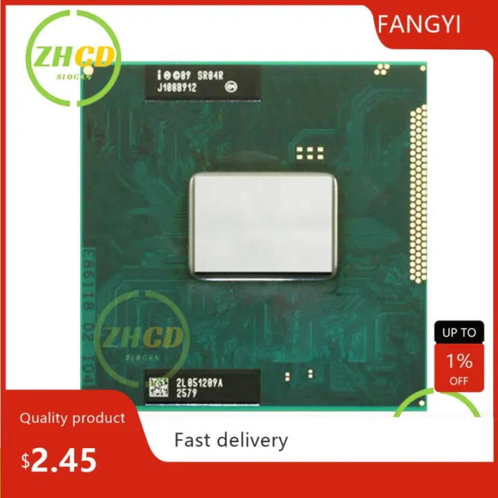 Intel Core For i3 2310M CPU I3-2310M 3M Cache 2.10GHz SR04R Notebook Processor PPGA988 supports PM65 HM65 chipset