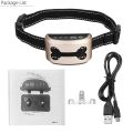 Training Collar Bark Control Collar Anti Barking for s Ultrasonic USB Rechargeable Vibration Collar Auto Anti Bark Device Gold. 