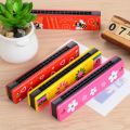Kids Cartoon Harmonica 16 Holes Tone Kids Adults Beginner Harmonicas Musical Instrument Toy Random Color ranchotion. 