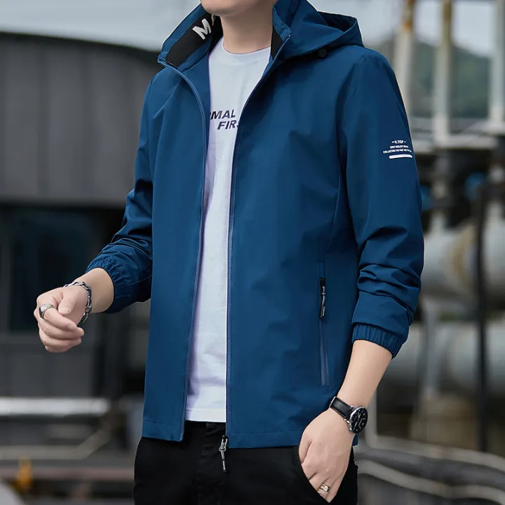 New%20Men's%20Trendy%20Youth%20Hooded%20Jacket%20Korean%20Style%20Leisure%20Windproof%20Spring%20and%20Autumn%20Tops%20Men's%20Casual%20Jacket%20-%20Image%207