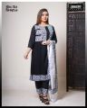 Sadakalo Embroidery Design Eid's Special Linen Kameez Set. 