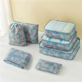 Travel storage bag, luggage storage bag 7-piece set, travel organizer bag, clothing storage bag set 7-piece set. 