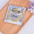 6pcs/set Universal Acoustic Guitar String Brass Hexagonal Steel Core Strings For ZH. 